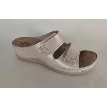 Anatómiai comfort Fratelli Babb papucs D3333 (Púder)