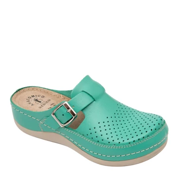 Női papucs - comfort klumpa D300 Green