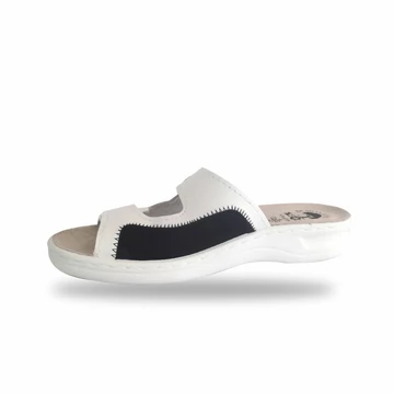 Monte Bosco női kímélő bütyökvédő papucs - 481 fehér gyógypapucs