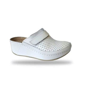 Női komfort divat papucs D130 Bianco