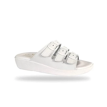 Monte Bosco női anatómiai talpkialakítású papucs - Anatom-3 fehér komfort papucs