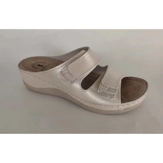 Anatómiai comfort Fratelli Babb papucs D3333 (Púder)