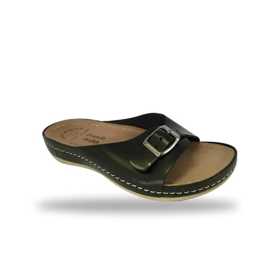 Női komfort bio papucs D95 Nero