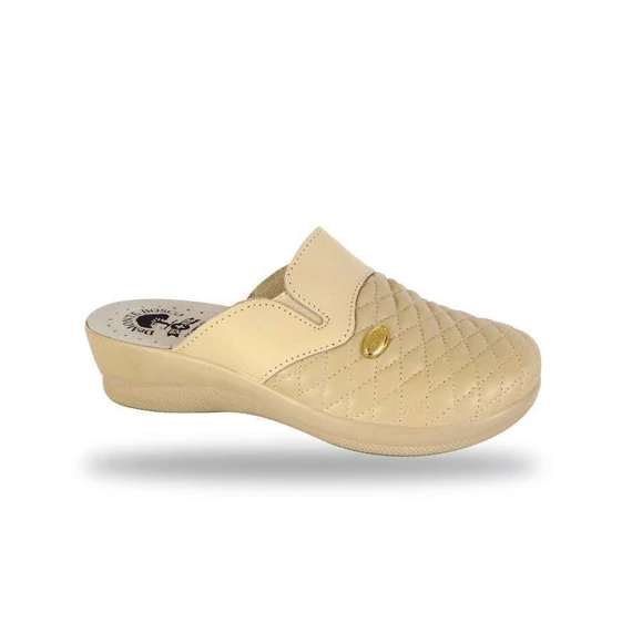 Női komfort gyógypapucs 204 Beige klumpa