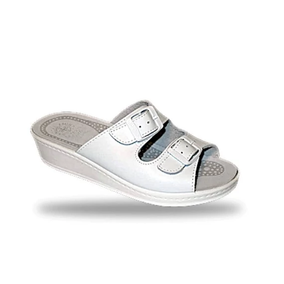 Női komfort papucs Sanital Light 371 Bianco
