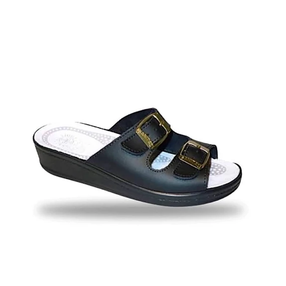 Női komfort papucs Sanital Light 371 Nero
