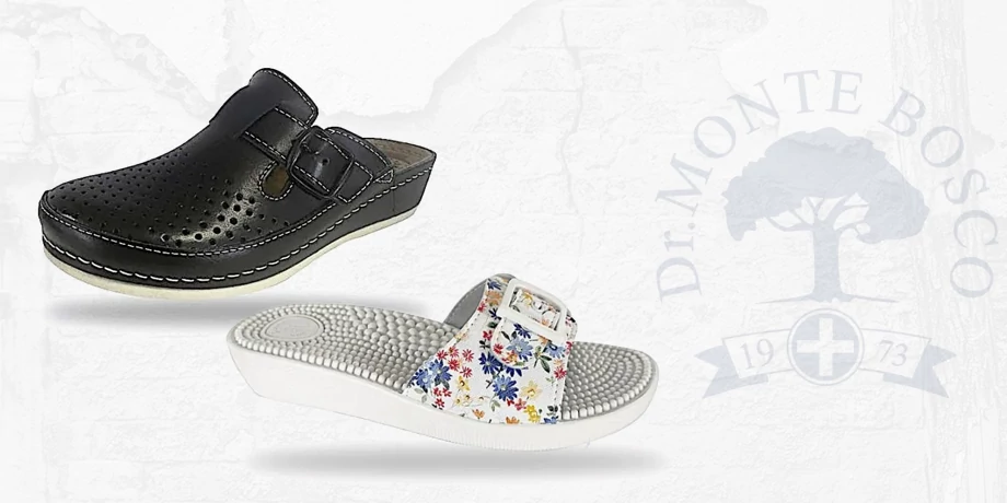 Talpmasszírozós papucsok