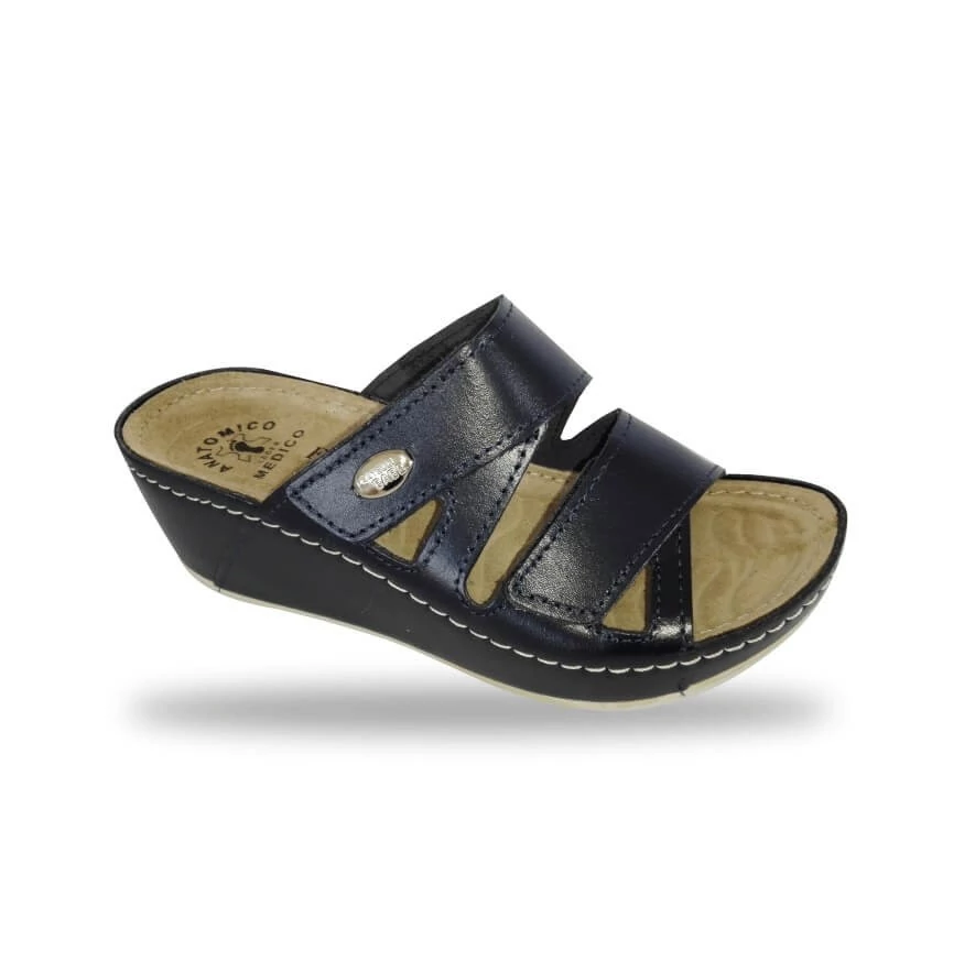 Női komfort divat papucs D108 Blu