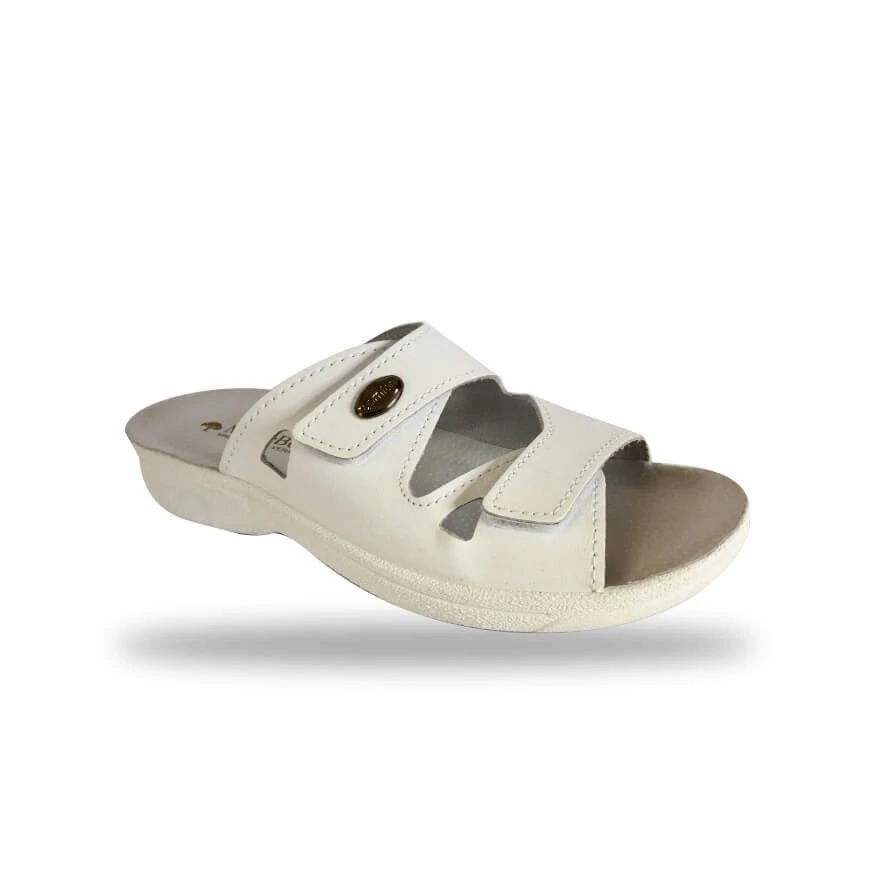 Női komfort gyógypapucs 1406 Bianco