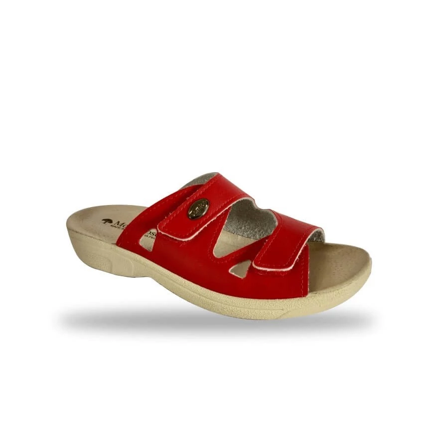 Női komfort gyógypapucs 1406 Rosso