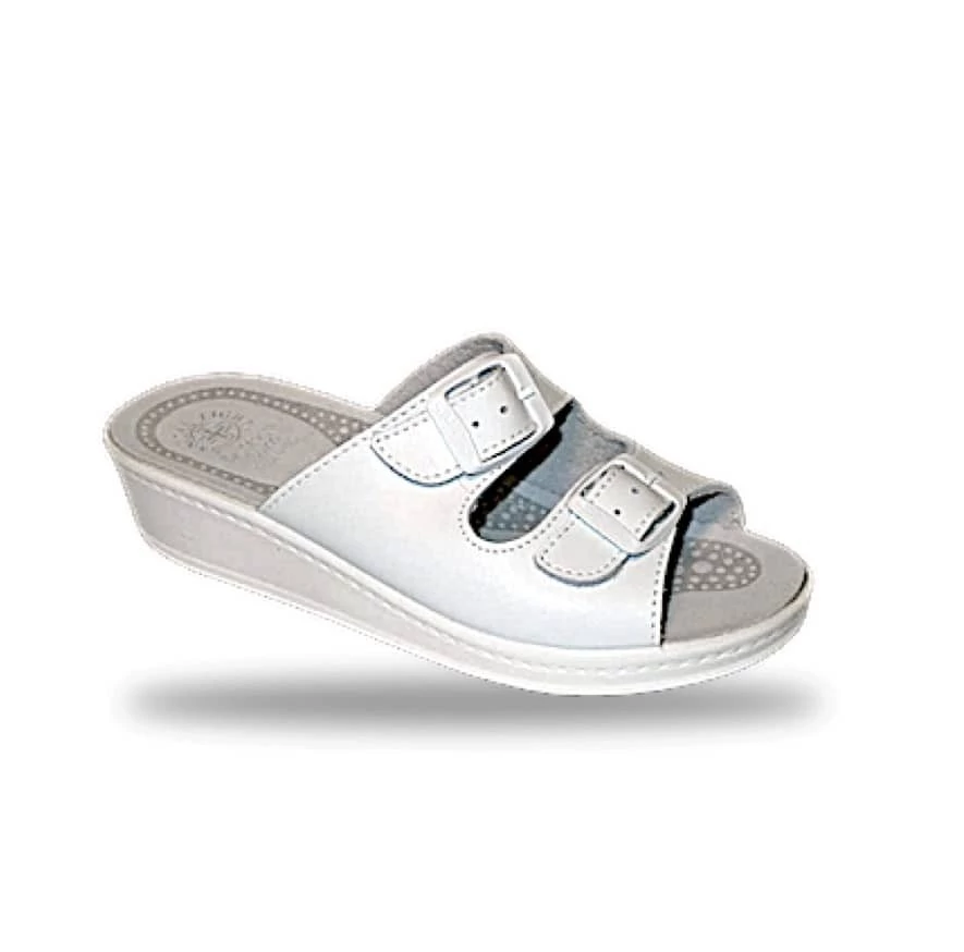 Női komfort papucs Sanital Light 371 Bianco