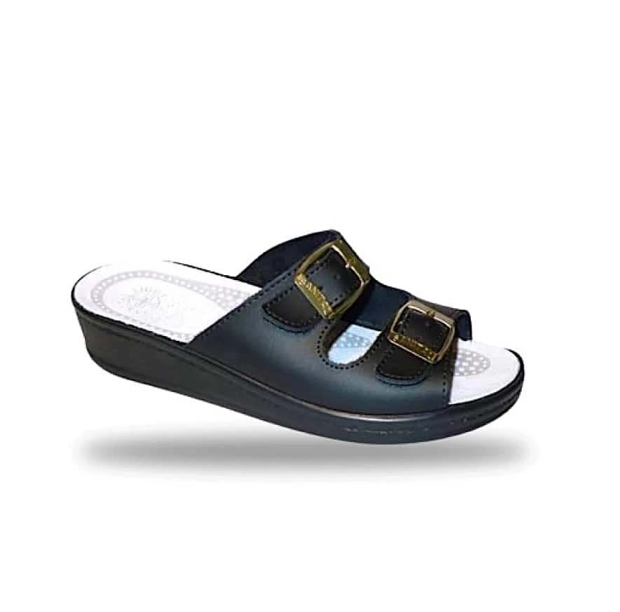 Női komfort papucs Sanital Light 371 Nero