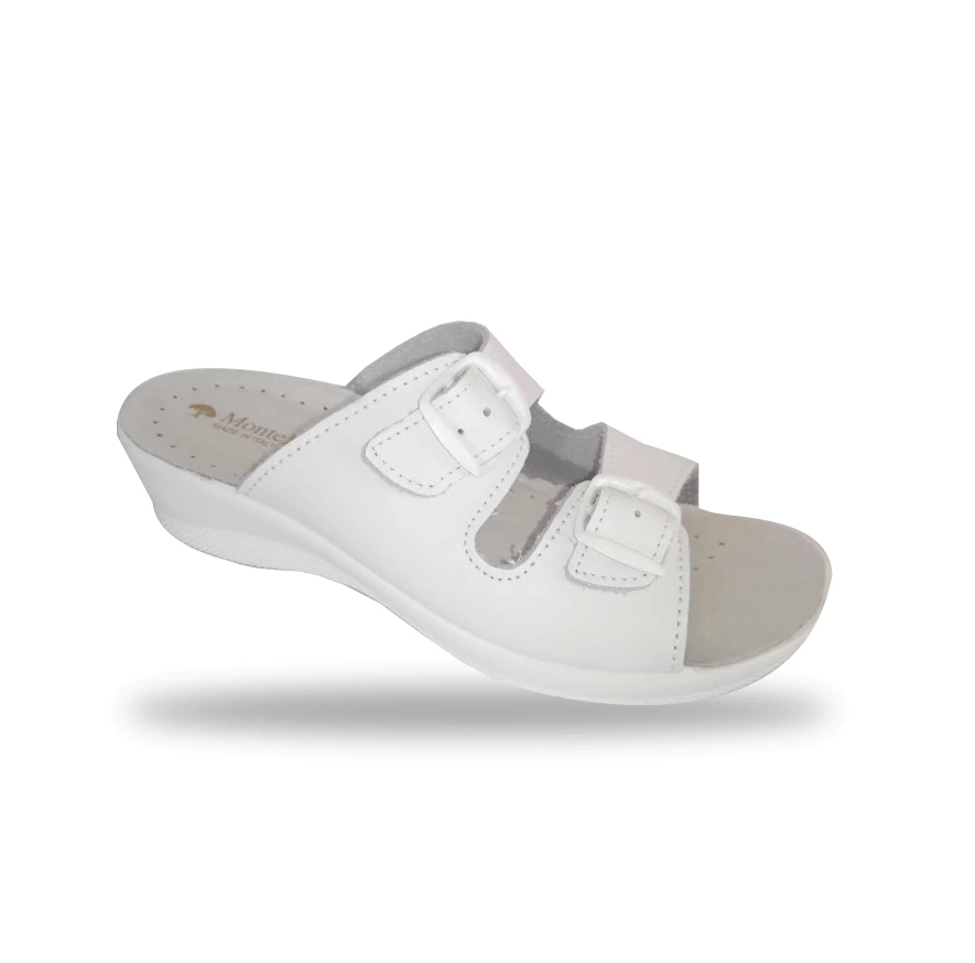 Női papucs 6015 Bianco komfort