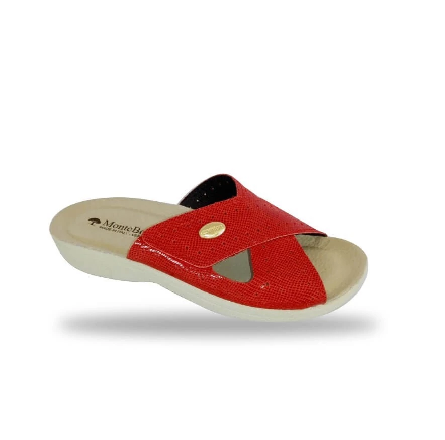Női papucs komfort 1415 Rosso