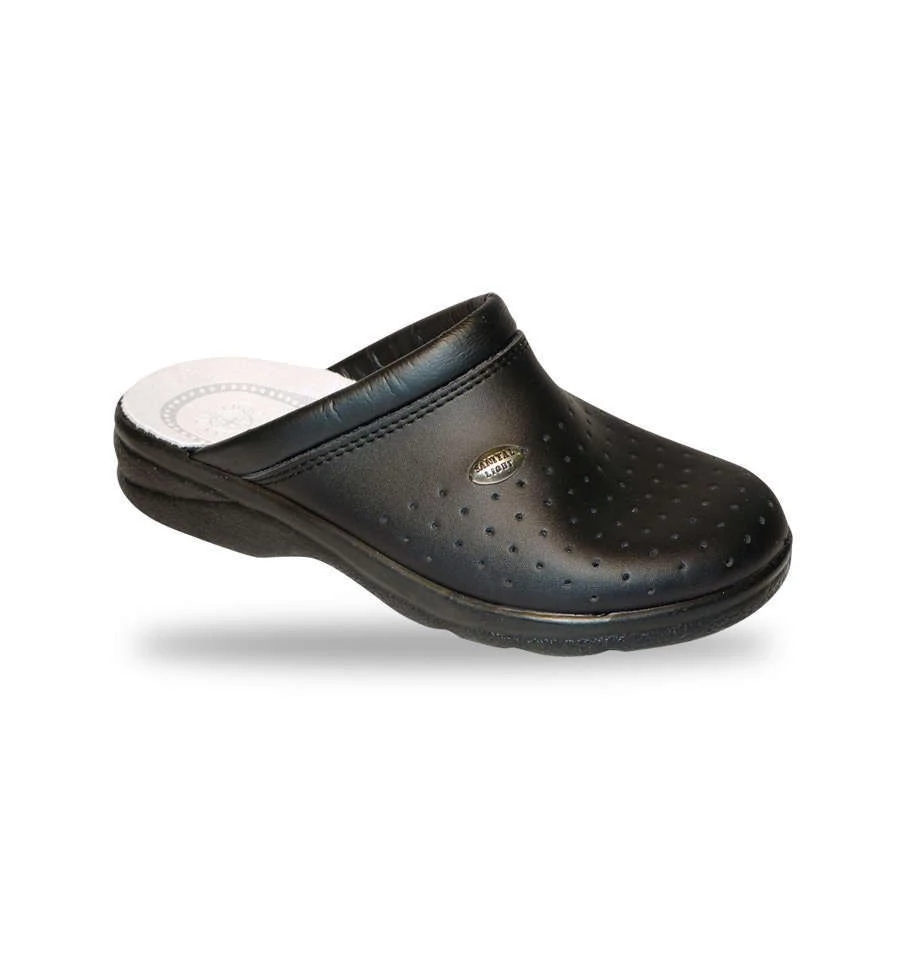 Sanital Light férfi papucs 750 Nero Fekete klumpa
